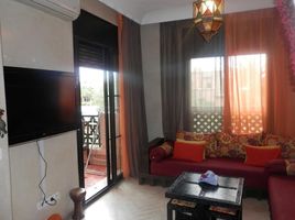 1 Bedroom Apartment for rent at Bel Appartement Duplex Meublée Situé Dans la Résidence sécurisée ATLAS GOLF avec piscines collective sur la Route de Fès, Na Annakhil, Marrakech, Marrakech Tensift Al Haouz