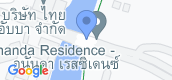 地图概览 of Ananda Residence