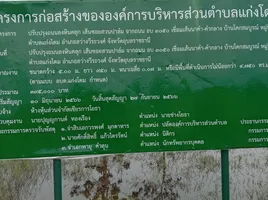  Grundstück zu verkaufen in Sawang Wirawong, Ubon Ratchathani, Kaeng Dom, Sawang Wirawong