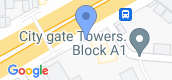 Map View of City Gate Towers