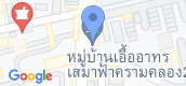 ทำเลที่ตั้ง of บ้านเอื้ออาทรปทุมธานี - เสมาฟ้าคราม