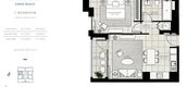 Unit Floor Plans of Vida Residences Creek Beach