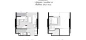 Поэтажный план квартир of Chewathai Residence Asoke