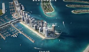 EMAAR Beachfront, दुबई Beachgate by Address में 3 बेडरूम अपार्टमेंट बिक्री के लिए