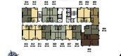 Планы этажей здания of KnightsBridge Collage Sukhumvit 107