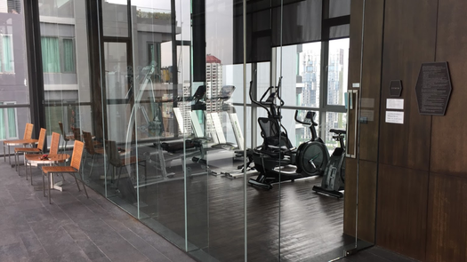 Vista en 3D of the Communal Gym at The Crest Sukhumvit 34