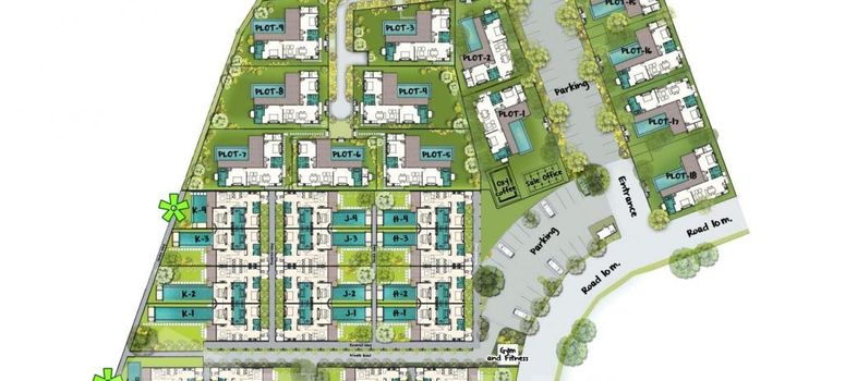 Master Plan of ONYX Villa at Saiyuan Estate Rawai - Photo 1