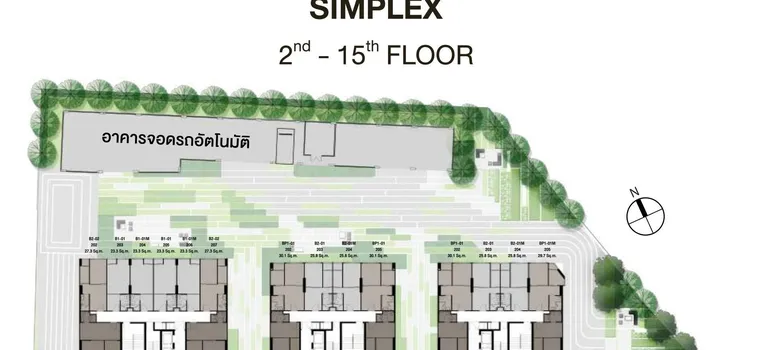 Master Plan of KnightsBridge Kaset - Society - Photo 1