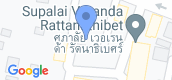 地图概览 of Supalai Veranda Rattanathibet