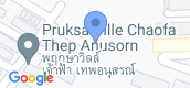 地图概览 of Pruksa Ville Chaofa-Thep Anusorn