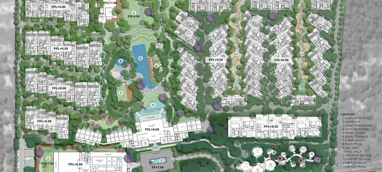 Master Plan of Hyatt Regency - Photo 1