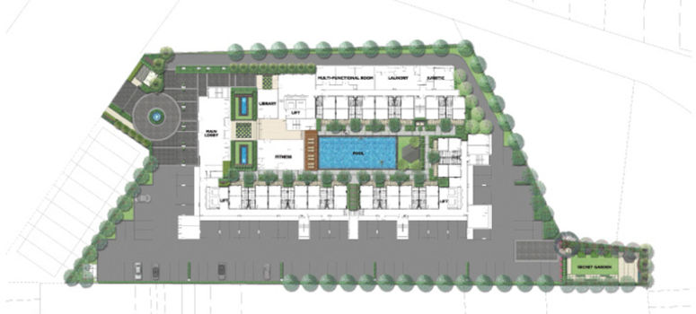 Master Plan of The Garden Condo - Photo 1