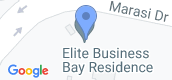 मैप व्यू of Elite Business Bay Residence