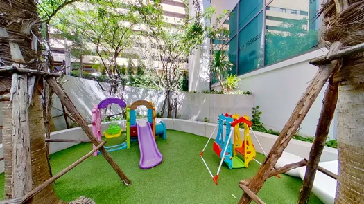 3D Walkthrough of the Outdoor Kids Zone at Rhythm Sukhumvit 42