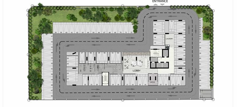 Master Plan of เดอะ กลอรี่ พัทยา - Photo 1