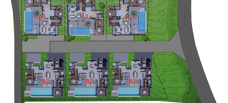 Master Plan of Natural Hill Villa - Photo 1