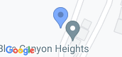 地图概览 of Blue Canyon Heights