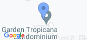 Map View of City Garden Tropicana