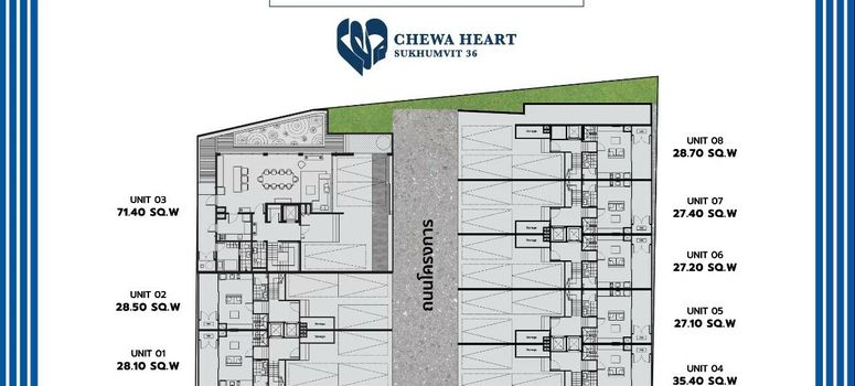 Master Plan of Chewa Heart Sukhumvit 36 - Photo 1