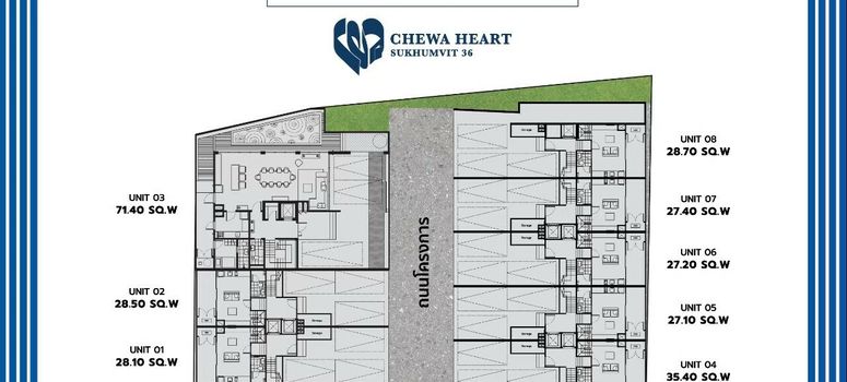 Master Plan of ชีวา ฮาร์ท สุขุมวิท 36 - Photo 1
