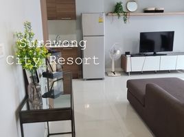 2 Schlafzimmer Appartement zu vermieten im Surawong City Resort, Si Phraya, Bang Rak, Bangkok, Thailand