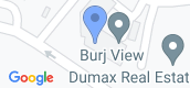 मैप व्यू of Burj View Residence