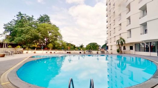 3D视图 of the Communal Pool at Chiang Mai Riverside Condominium