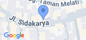 Map View of Apartment Renon Bali