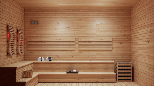 Photo 1 of the Sauna at AYANA Heights Seaview Residence