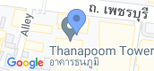 Map View of Thanapoom Tower