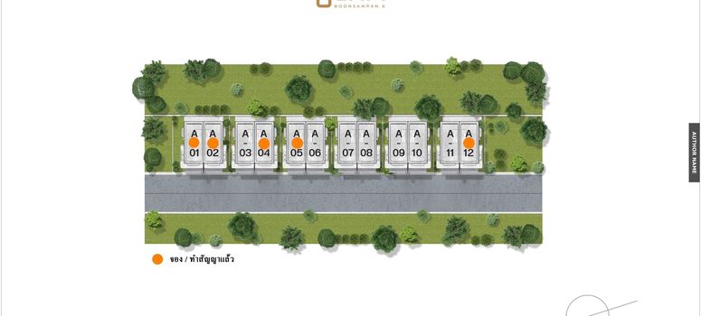 Master Plan of แกลม บุญสัมพันธ์ 6 - Photo 1