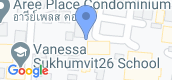 Map View of RoomQuest Sukhumvit 36 BTS Thonglor