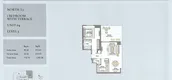 Unit Floor Plans of Dubai Creek Residence Tower 3 North