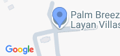 Karte ansehen of Palm Breeze Layan Villas
