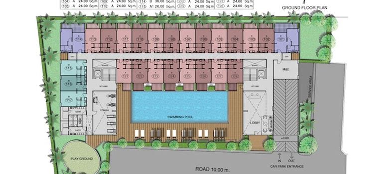 Master Plan of โนวาน่า เรสซิเดนซ์ - Photo 1