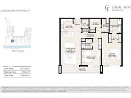 2 Bedroom Condo for sale at Canal Front Residences, dar wasl