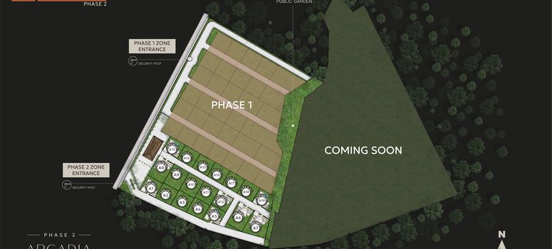 Master Plan of แมเนอร์ ภูเก็ต เฟส 2 อาร์คาเดีย - Photo 1