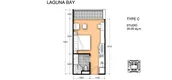 Поэтажный план квартир of Laguna Bay 1