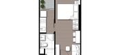 Unit Floor Plans of Nue Noble Ratchada-Lat Phrao