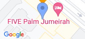 मैप व्यू of FIVE Palm Jumeirah -Viceroy