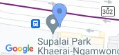 Просмотр карты of Supalai Park Khaerai - Ngamwongwan