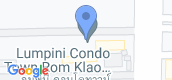 地图概览 of Lumpini Condotown Romklao - Suvarnabhumi