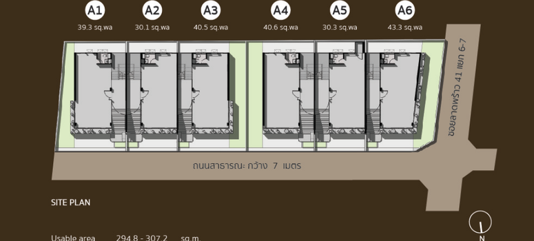 Master Plan of Baan Puripuri ladprao 41 - Photo 1