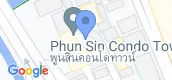 Map View of Phun Sin Condotown 