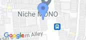 地图概览 of Niche Mono Charoen Nakorn