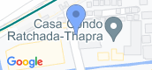 Map View of Casa Condo Ratchada-Ratchaphruek