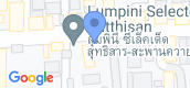 Map View of Lumpini Selected Sutthisan - Saphankwai
