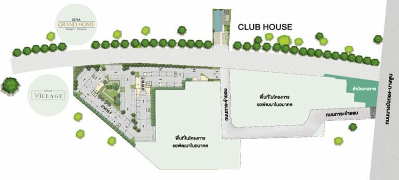 Master Plan of เสนา อีโค ทาวน์ รังสิต สเตชั่น - Photo 1