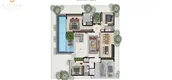 Unit Floor Plans of Wintery by Season Luxury Villas