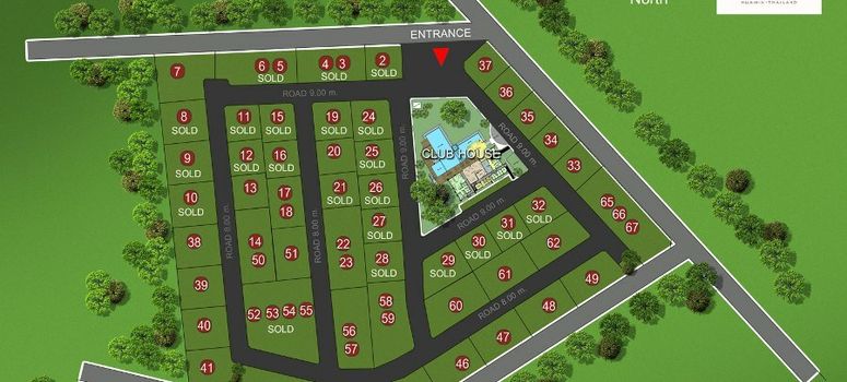 Master Plan of Sivana Gardens Pool Villas - Photo 1